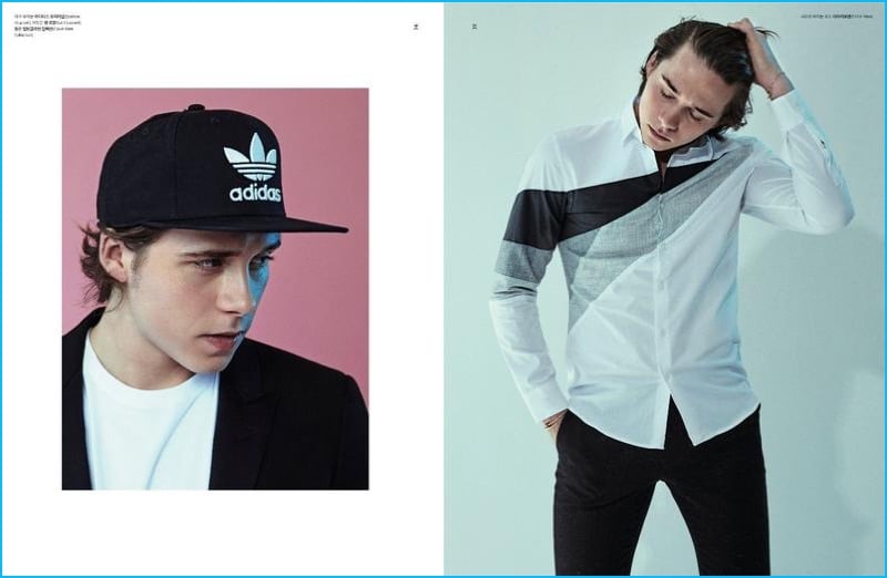 Brooklyn beckham dazed confused korea photo shoot