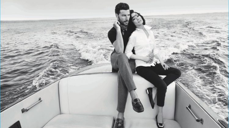 Marian Kurpanov Joins Lucy Liu for Bruno Magli’s Fall Campaign