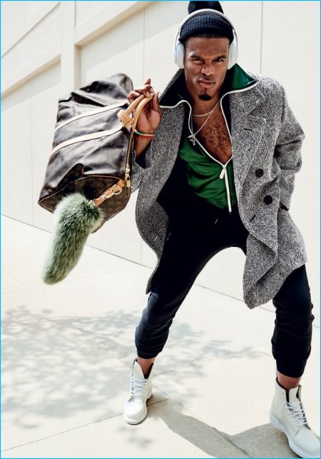 Cam Newton is GQ's Superman for September Cover Story