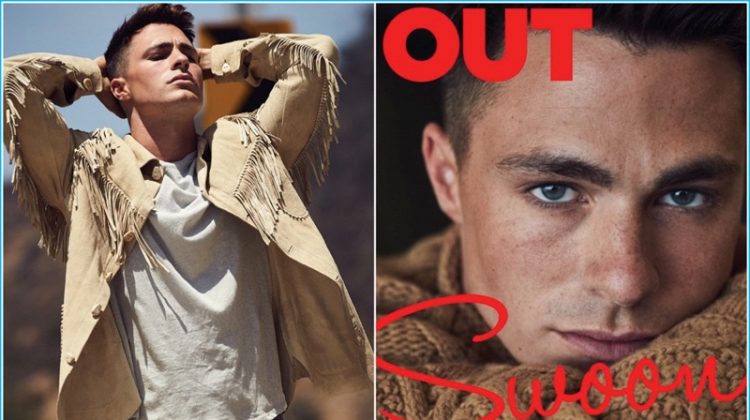 Colton Haynes Out Magazine 2016 Cover Shoot