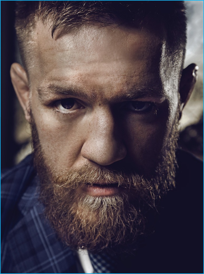 Conor McGregor photographed for Haute Time.