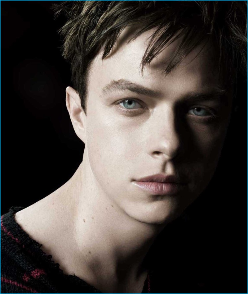 Dane DeHaan photographed by Steven Meisel for Prada L'Homme fragrance campaign.