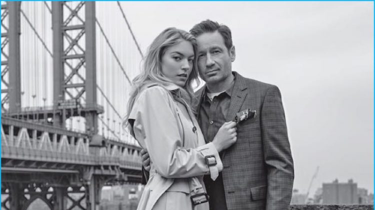 David Duchovny Takes to Brooklyn for London Fog’s Fall Campaign