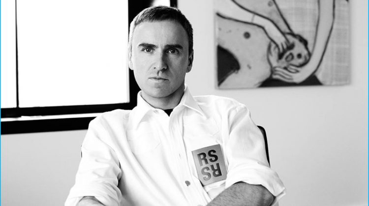 Designer Raf Simons