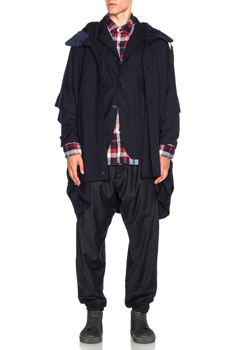 Engineered Garments Uniform Serge Poncho