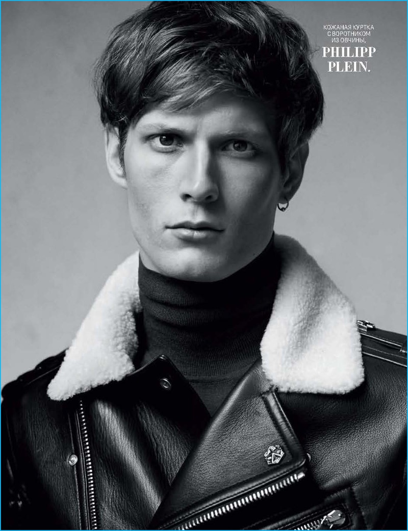 Felix Gesnouin Sports the Fall Collections for GQ Russia The Fashionisto