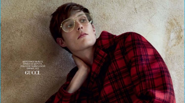 Felix Gesnouin Sports the Fall Collections for GQ Russia