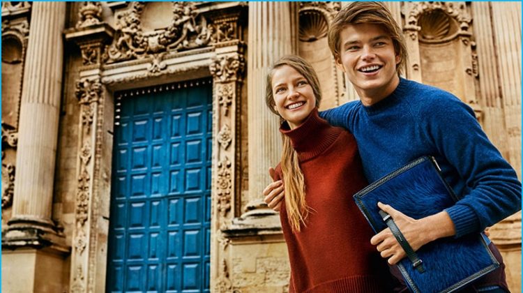 Jordan Barrett Lends Furla’s Fall Campaign a Youthful Flair