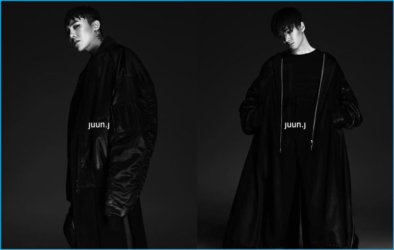 Taeyang and G-Dragon star in JUUN.J's fall-winter 2016 campaign.