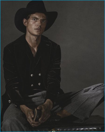 GQ Australia 2016 Cowboy Themed Editorial 007