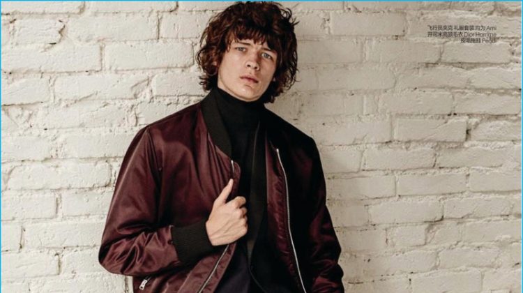 Sports Luxe: GQ China Hones in on the Bomber Jacket