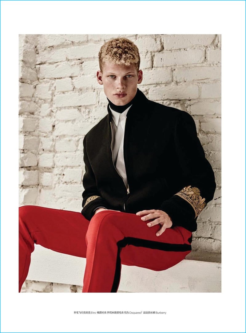 GQ China 2016 Sports Luxe Fashion Editorial