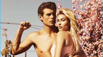 Matt Trethe Couples Up with Hailey Baldwin for GUESS' Fall Campaign Matt Trethe Couples Up with Hailey Baldwin for GUESS' Fall Campaign