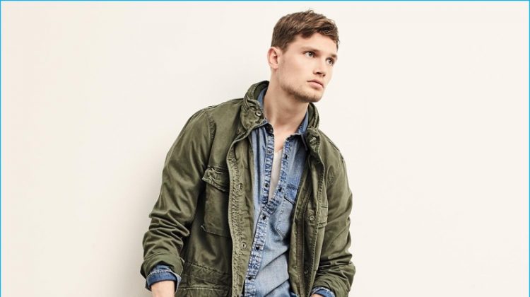 Military Style Trending: Gap Makes a Case for the Fatigue Jacket