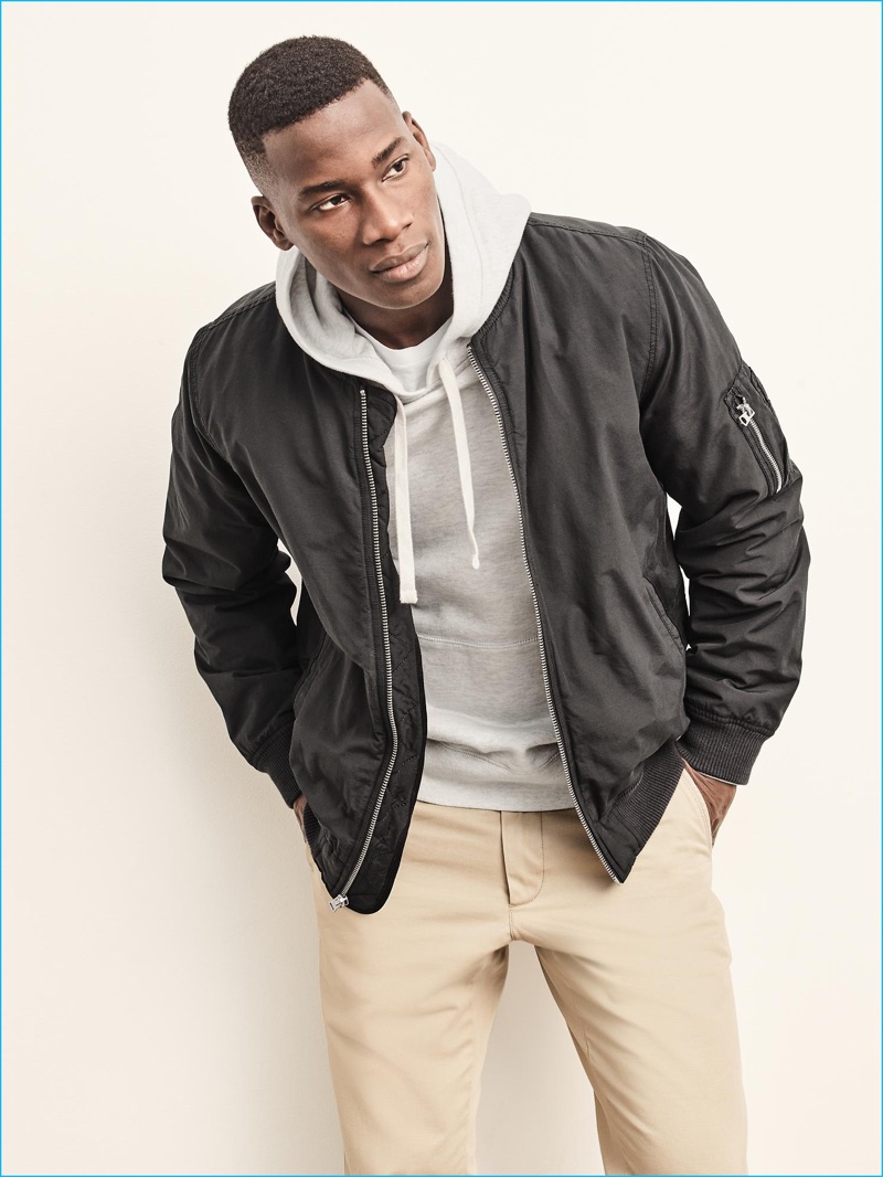 Gap Men's Vintage Bomber Jacket