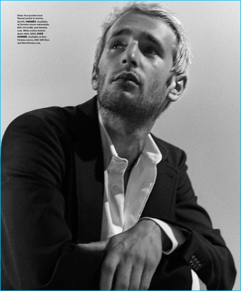Hopper Penn photographed by Kevin Sinclair for Essential Homme. » Hopper Penn Covers Essential Homme, Dishes on 'War Machine' Hopper Penn photographed by Kevin Sinclair for Essential Homme.