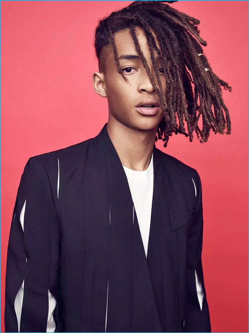 Jaden Smith is front and center for a new Variety photo shoot. » Jaden Smith & Ansel Elgort Cover Variety's Young Hollywood Issue Jaden Smith is front and center for a new Variety photo shoot.