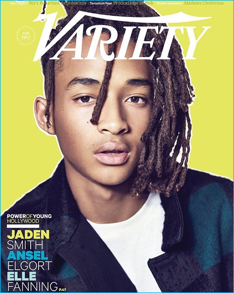 Jaden Smith covers the Young Hollywood issue of Variety magazine.