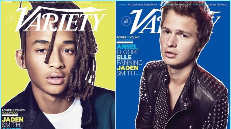 Jaden Smith & Ansel Elgort Cover Variety's Young Hollywood Issue