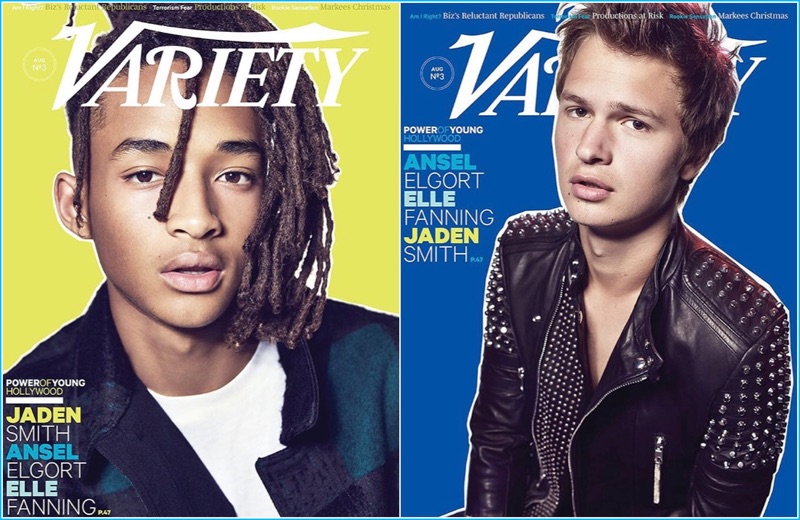Cover Boys: Jaden Smith and Ansel Elgort cover Variety's Young Hollywood issue. » Jaden Smith & Ansel Elgort Cover Variety's Young Hollywood Issue Cover Boys: Jaden Smith and Ansel Elgort cover Variety's Young Hollywood issue.