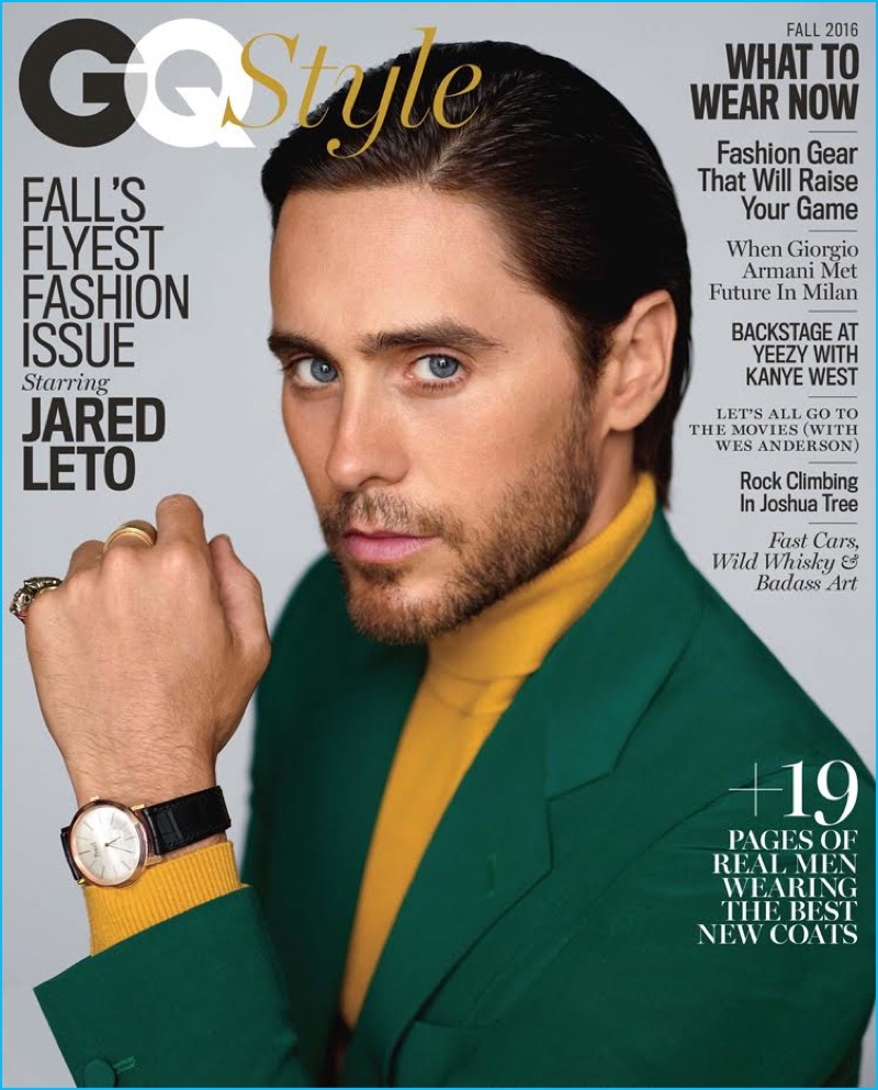 Jared Leto covers the fall 2016 issue of American GQ Style.