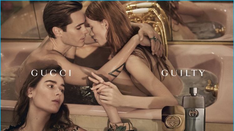 Jared Leto 2016 Gucci Guilty Fragrance Campaign