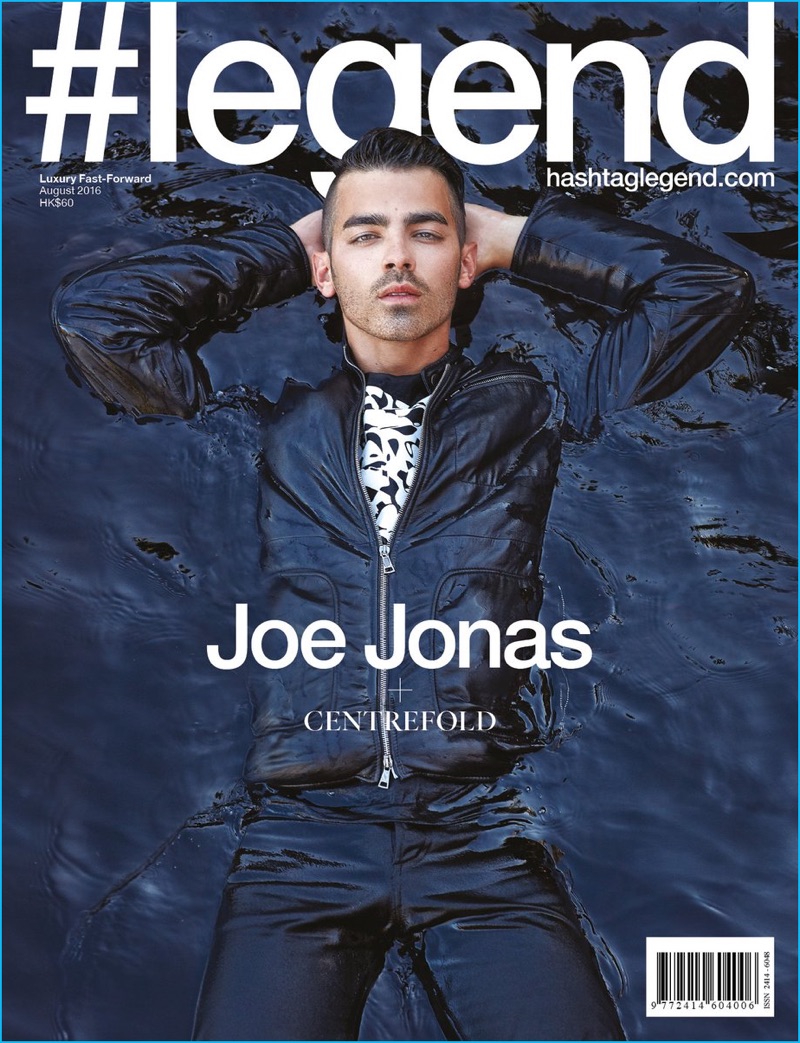 Joe Jonas covers the August 2016 issue of #Legend.