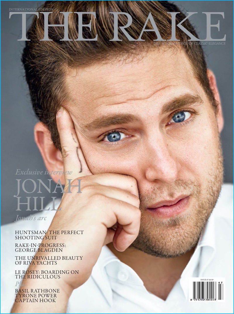 Jonah Hill covers the latest issue of The Rake.