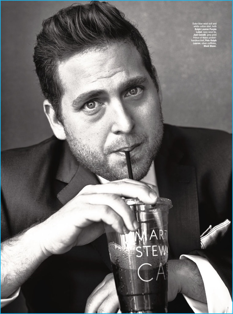 Jonah Hill styled by Michael Fisher for the The Rake.