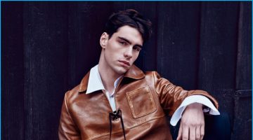 Jonathan Bauer-Hayden is Sailor Chic in Prada for A&E Magazine Jonathan Bauer-Hayden is Sailor Chic in Prada for A&E Magazine