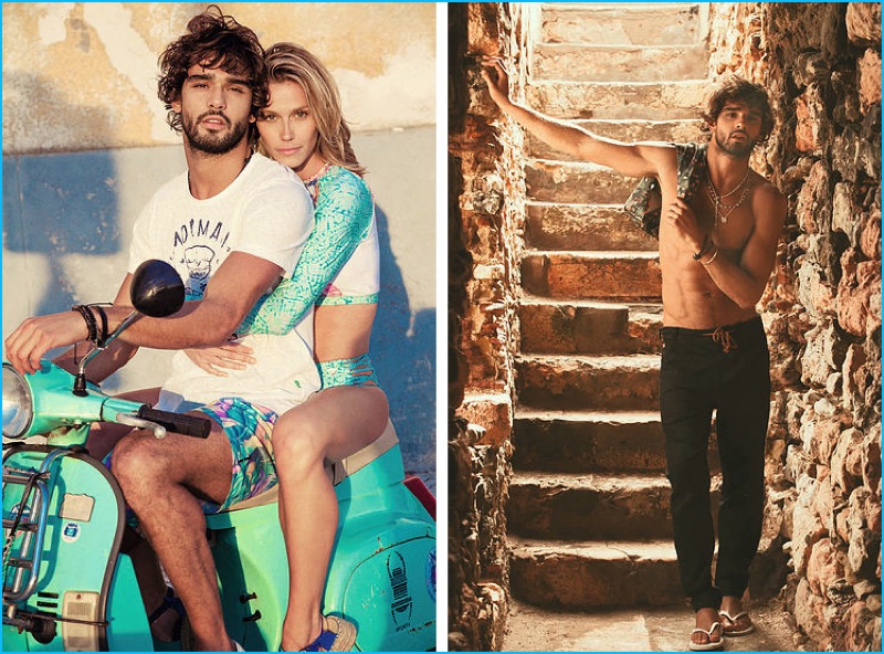 Marlon Teixeira fronts Mormaii's spring-summer 2017 campaign.