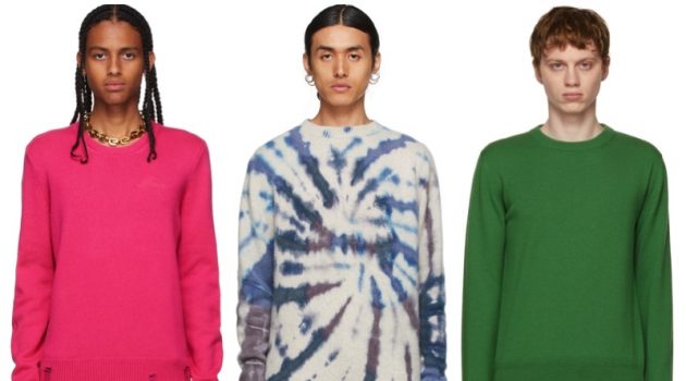 The Touch of Cashmere: 6 Sweaters to Add to Your Fall Wish List Men's Cashmere Sweaters from SSENSE