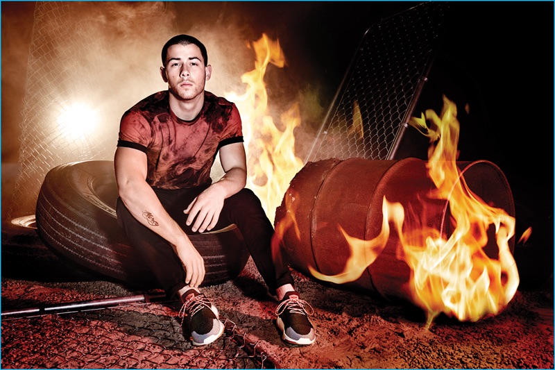 Nick Jonas fronts Creative Recreation's fall-winter 2016 campaign.
