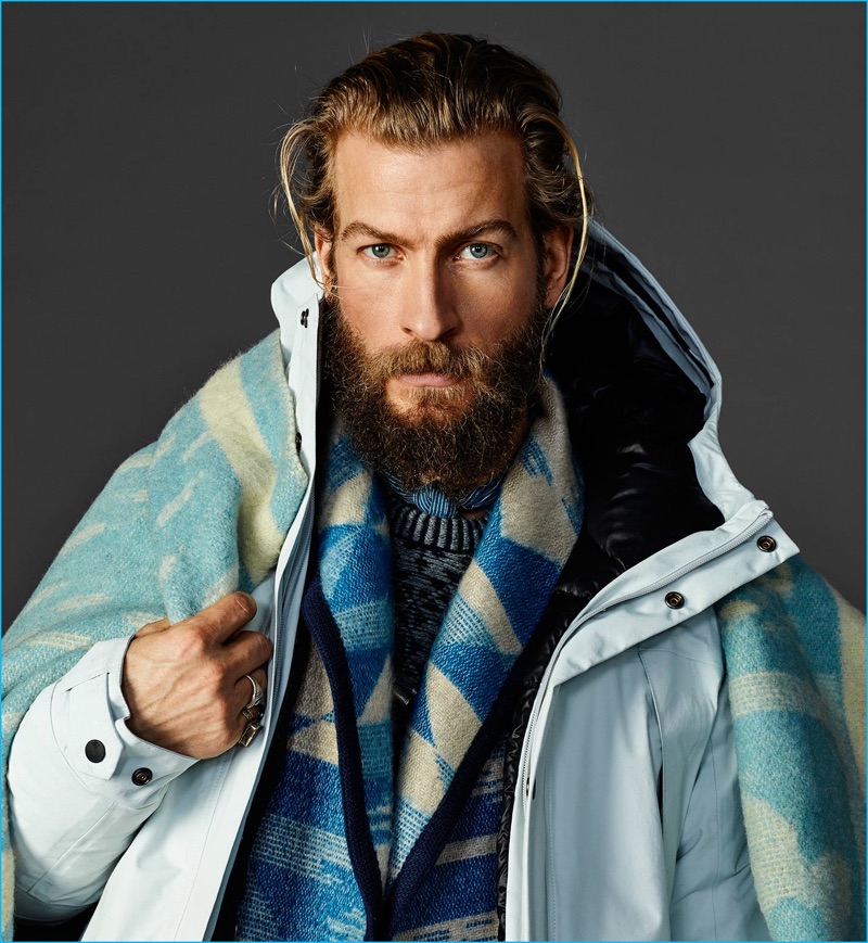 Scotch & Soda embraces a rugged appeal for fall-winter 2016, juxtaposed with a Nordic flair for style.