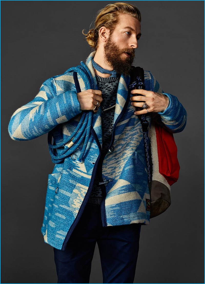 Мода скотч. Суровый мужик стиль одежды. Scotch and Soda autumn men.