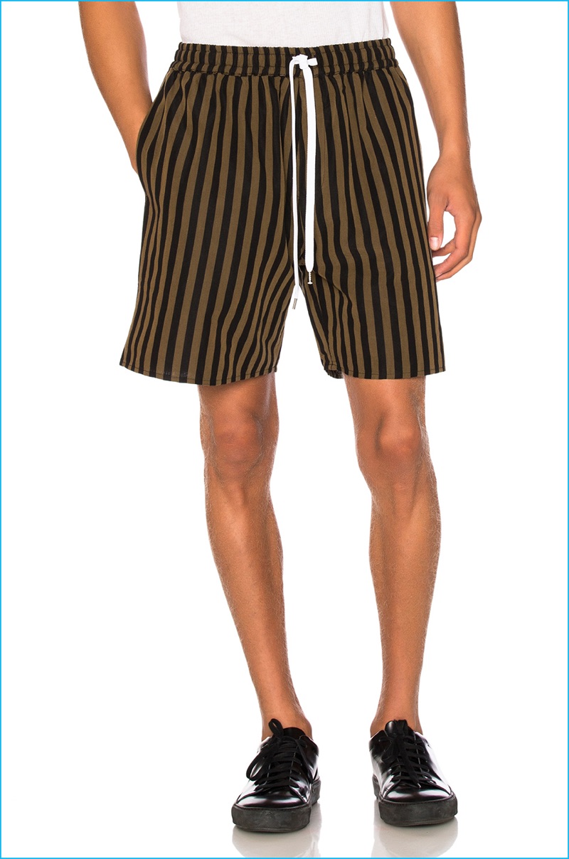 Second/Layer Striped Boxer Shorts