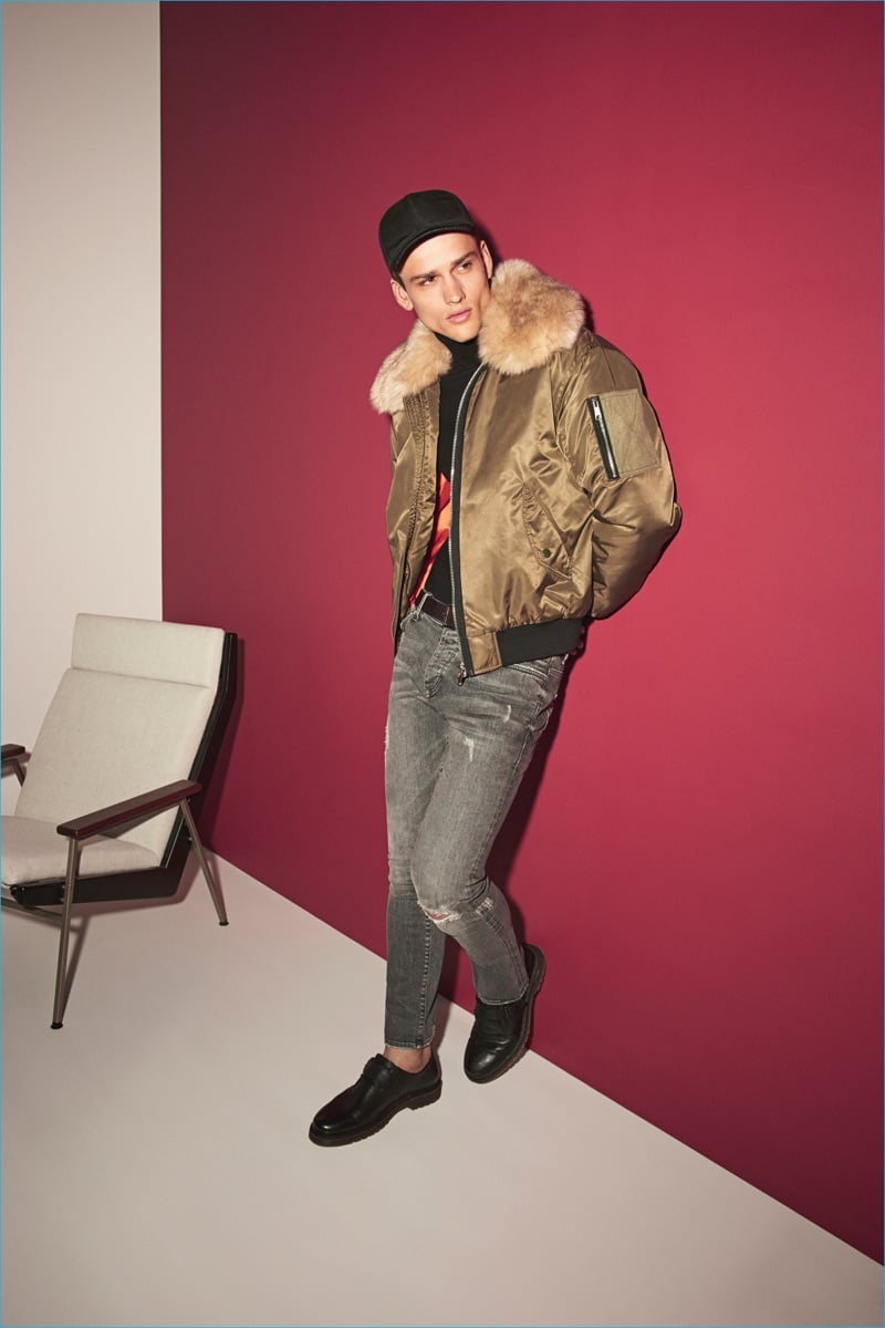 Simon Nessman 2016 River Island Fall Winter Campaign