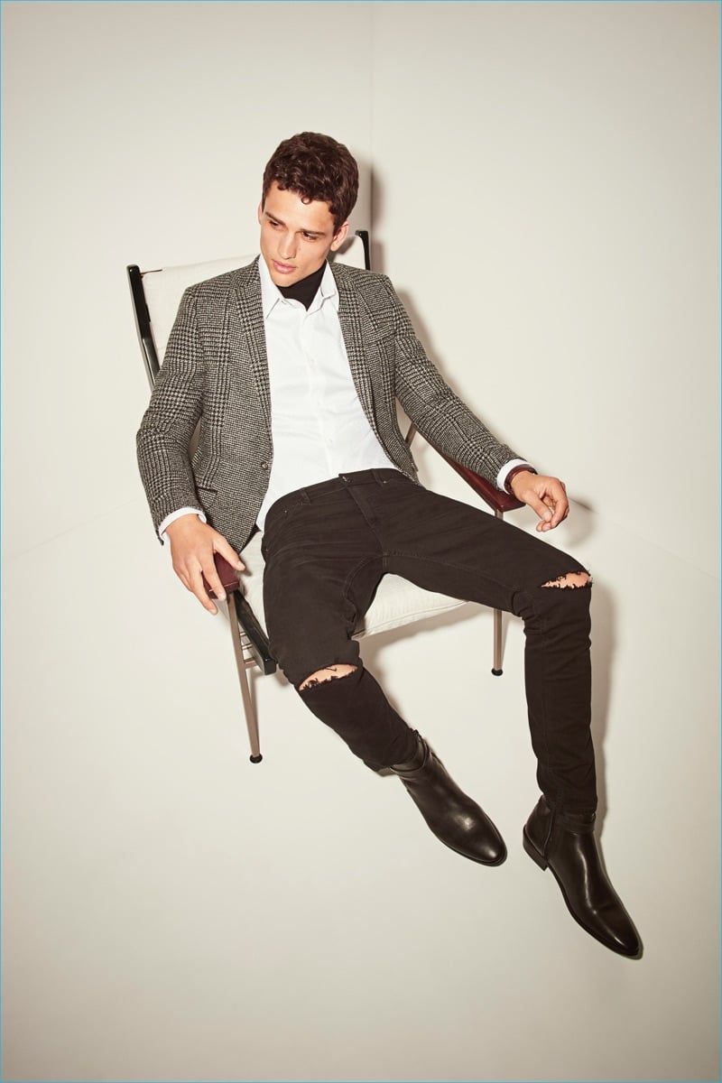 Simon Nessman 2016 River Island Fall Winter Campaign
