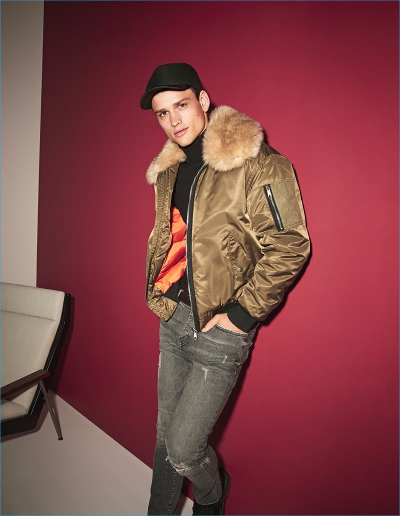 Simon Nessman 2016 River Island Fall Winter Campaign