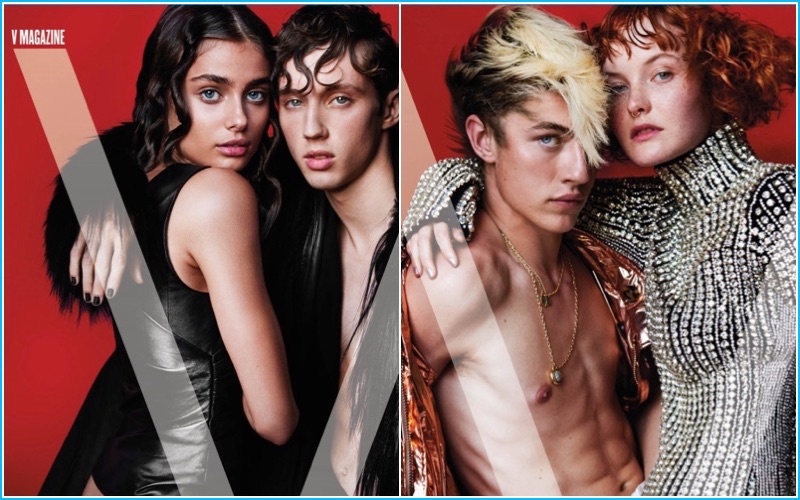 V Magazine Covers: Taylor Hill, Troye Sivan, Lucky Blue Smith and Kacy Hill