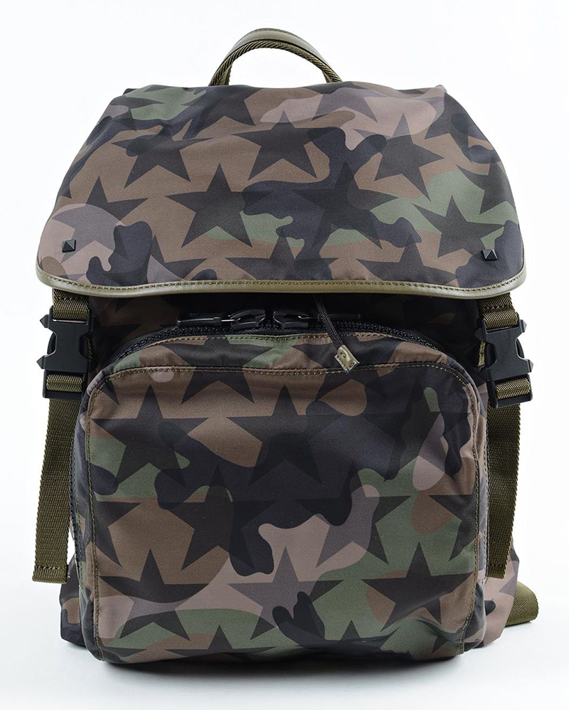 Valentino Garavani Nylon Stars Backpack