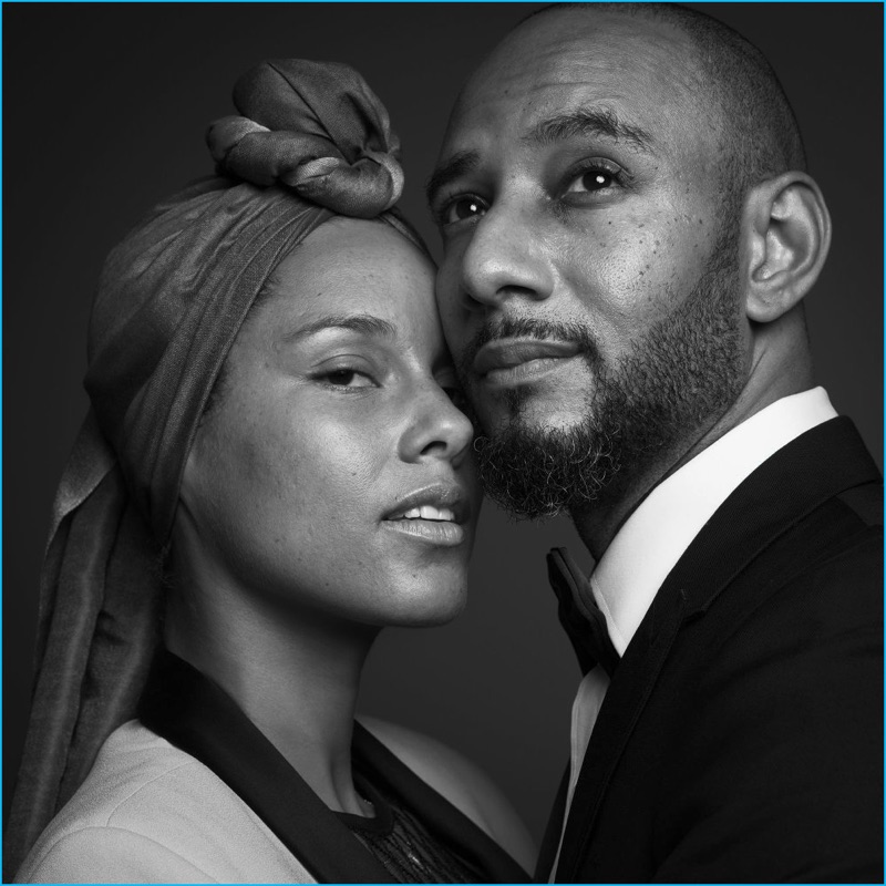 Alicia Keys and Swizz Beats photographed by Inez & Vinoodh