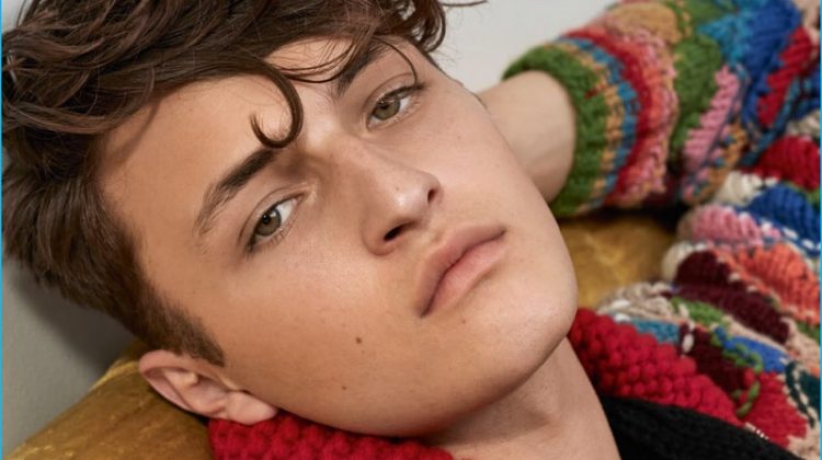 Anwar Hadid Graces the Pages of Vogue Hommes Paris
