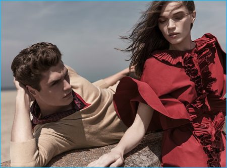 Arthur Gosse Stars in a Couple's Story for Madame Figaro