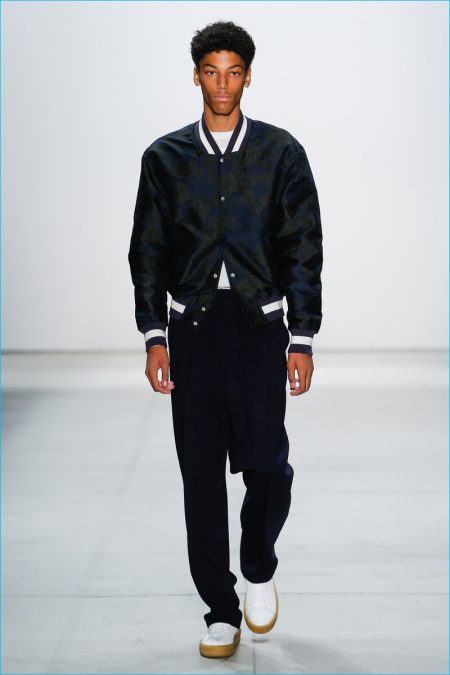 Band of Outsiders 2017 Spring Summer Mens Runway Collection 003