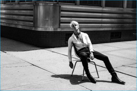 Oliver Stummvoll Takes to New York for Bowen's Spring Campaign