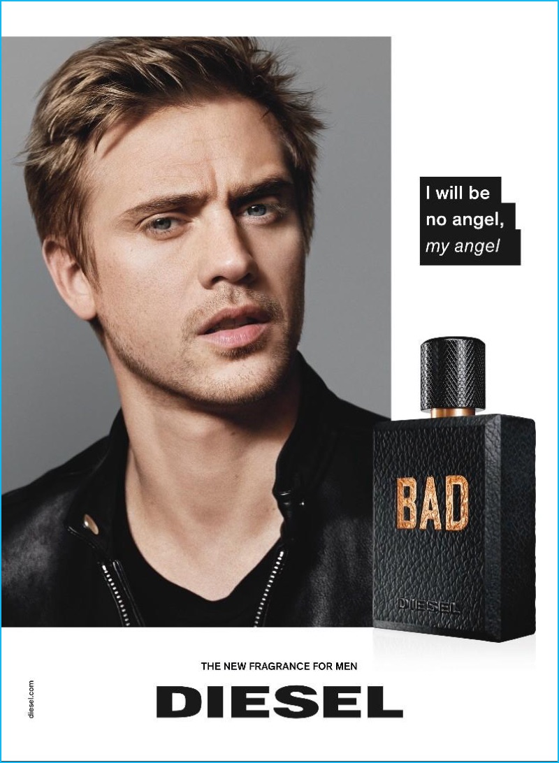 Boyd Holbrook stars in Diesel's Bad fragrance campaign.