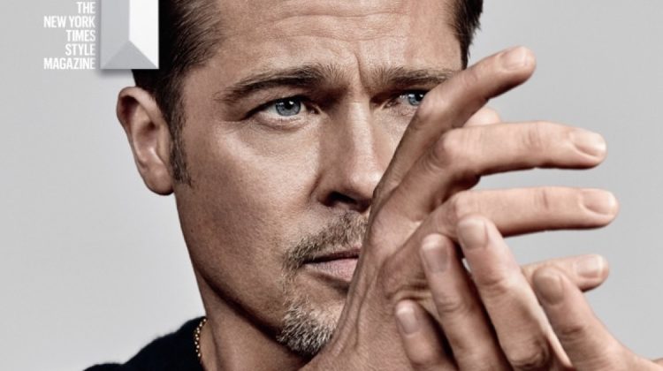 Brad Pitt Covers T Magazine, Talks Donald Trump
