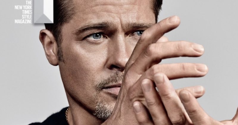 Brad pitt t magazine