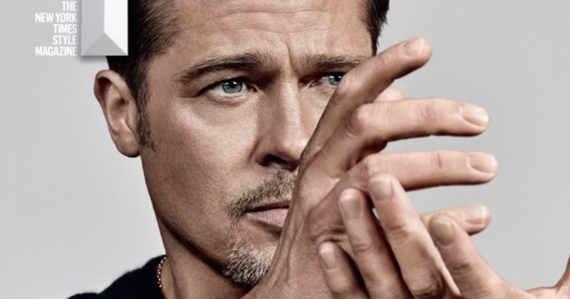 Brad Pitt T Magazine